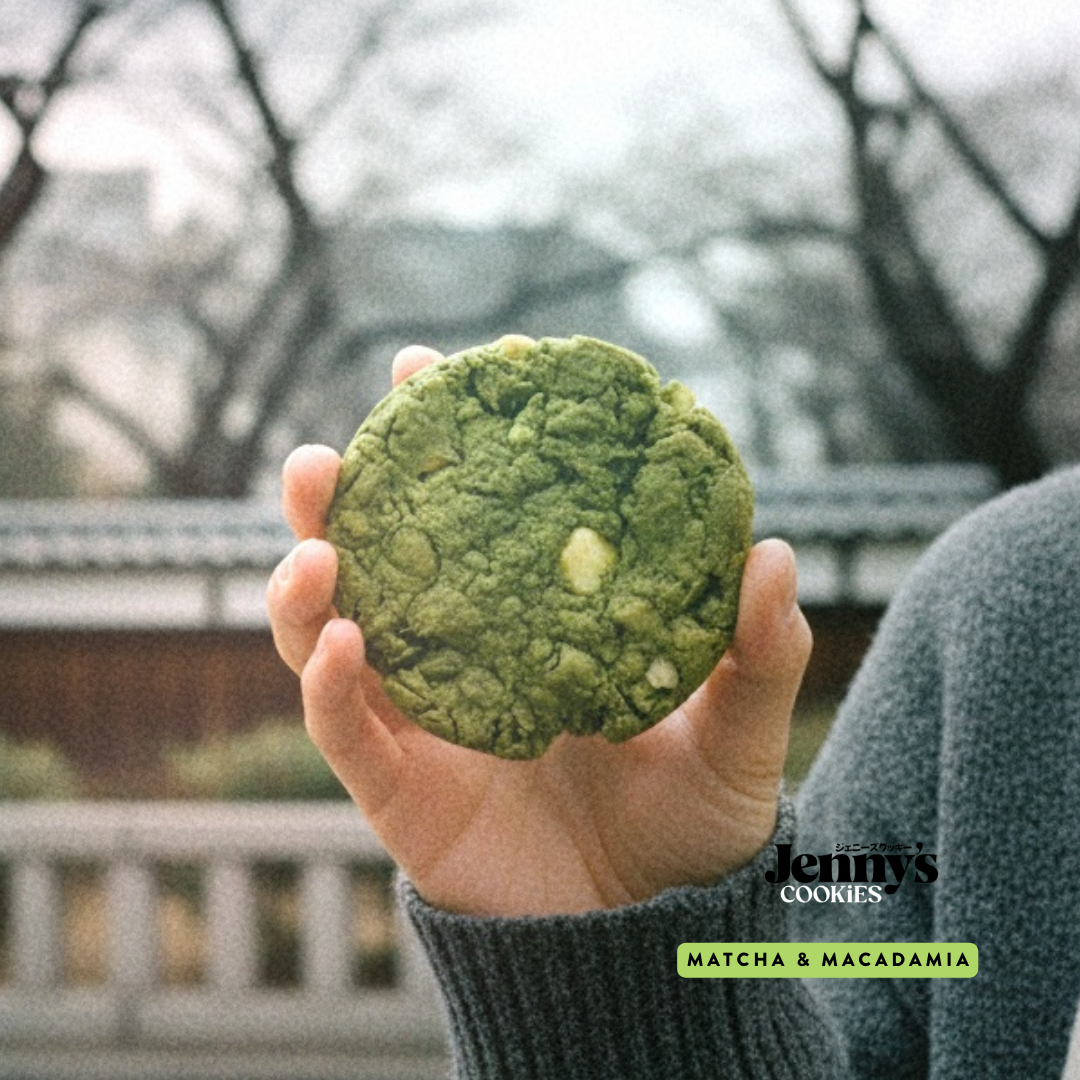 Jenny's Cookies 抹茶＆マカダミアプロテインクッキー グルテンフリー