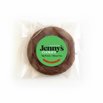 Jenny's Cookies ダブルチョコレート グルテンフリー プロテインクッキー 個包装